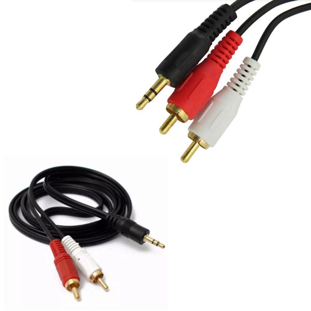 CABO P2 STEREO P/ 2 RCA PLUG GOLD 1,8M