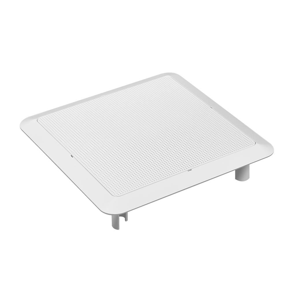 ARANDELA QUADRADA 6" BR P/ ALTO FALANTE