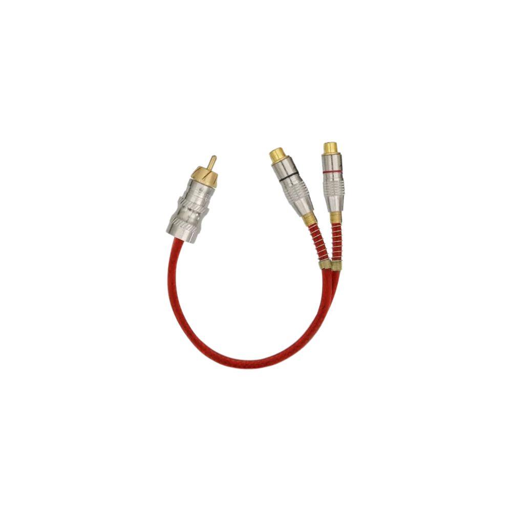 CABO RCA Y 1M/2F 5MM PLUG R 20CM SERIE 400P VM