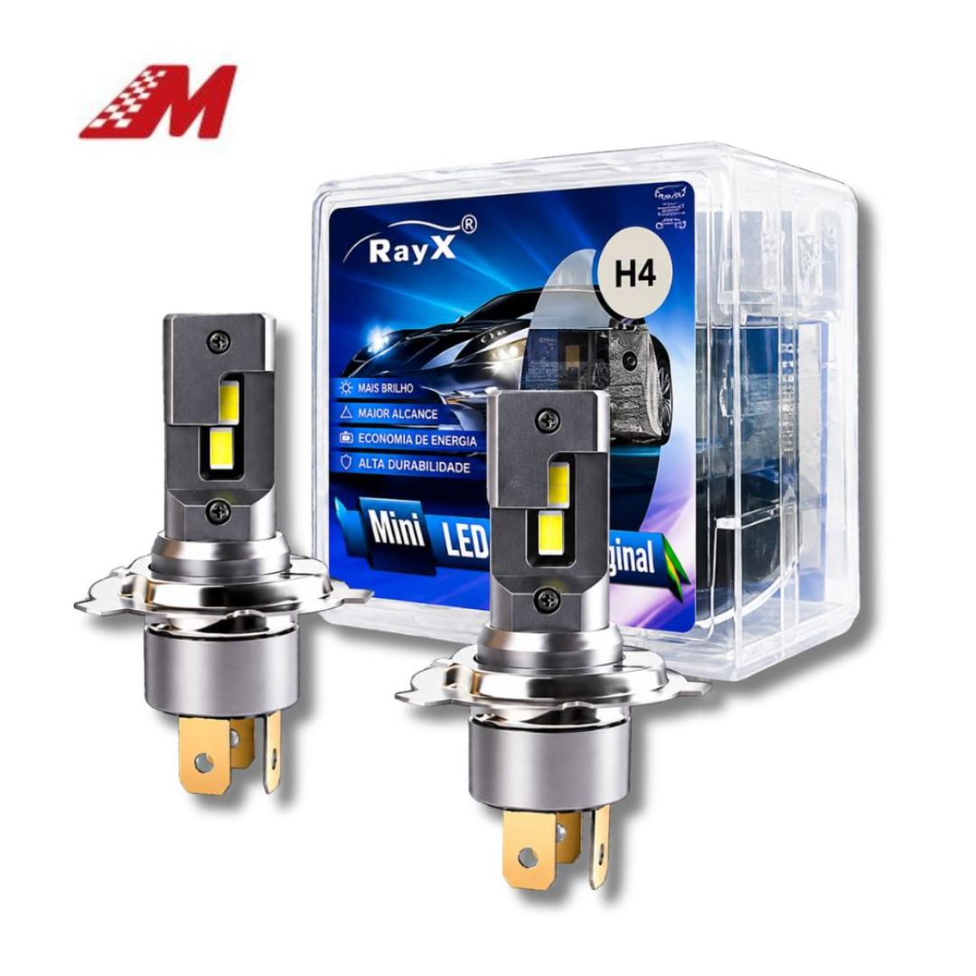 KIT LAMPADA LED MINI H4 12/24V 32W 12000LM P/PLAY