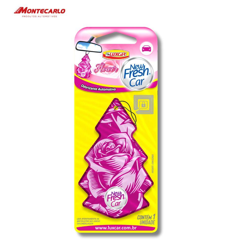 AROMATIZANTE FOLHINHA NEW FRESH CAR FLOWER