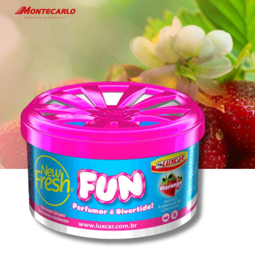 AROMATIZANTE GEL NEW FRESH FUN MORANGO 60G