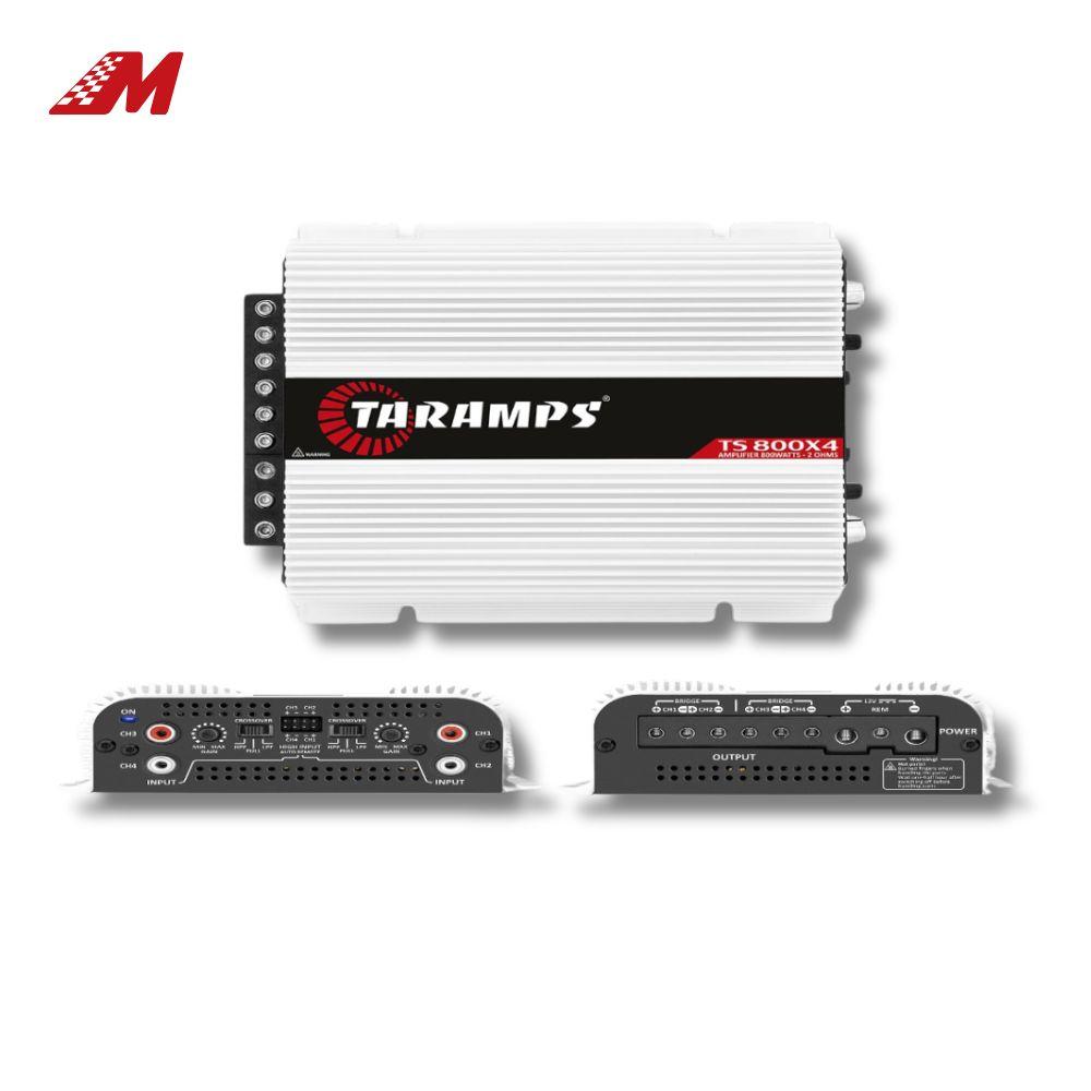 AMPLIF 4 CANAIS 800W RMS 2 OHMS (TS 800X4-2 OHMS)