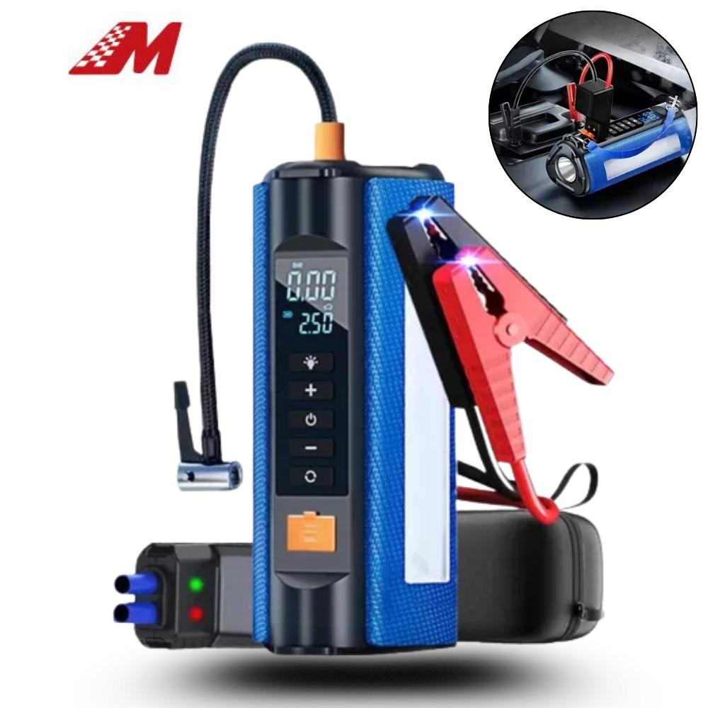 AUXILIADOR DE PARTIDA 5 EM 1 + POWER BANK MULT