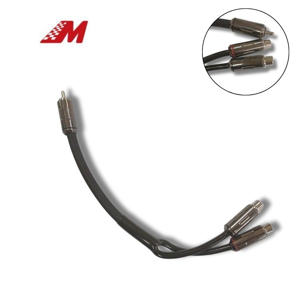 CABO RCA Y 1M/2F 100% COBRE MALHA NAUTICA PRETO