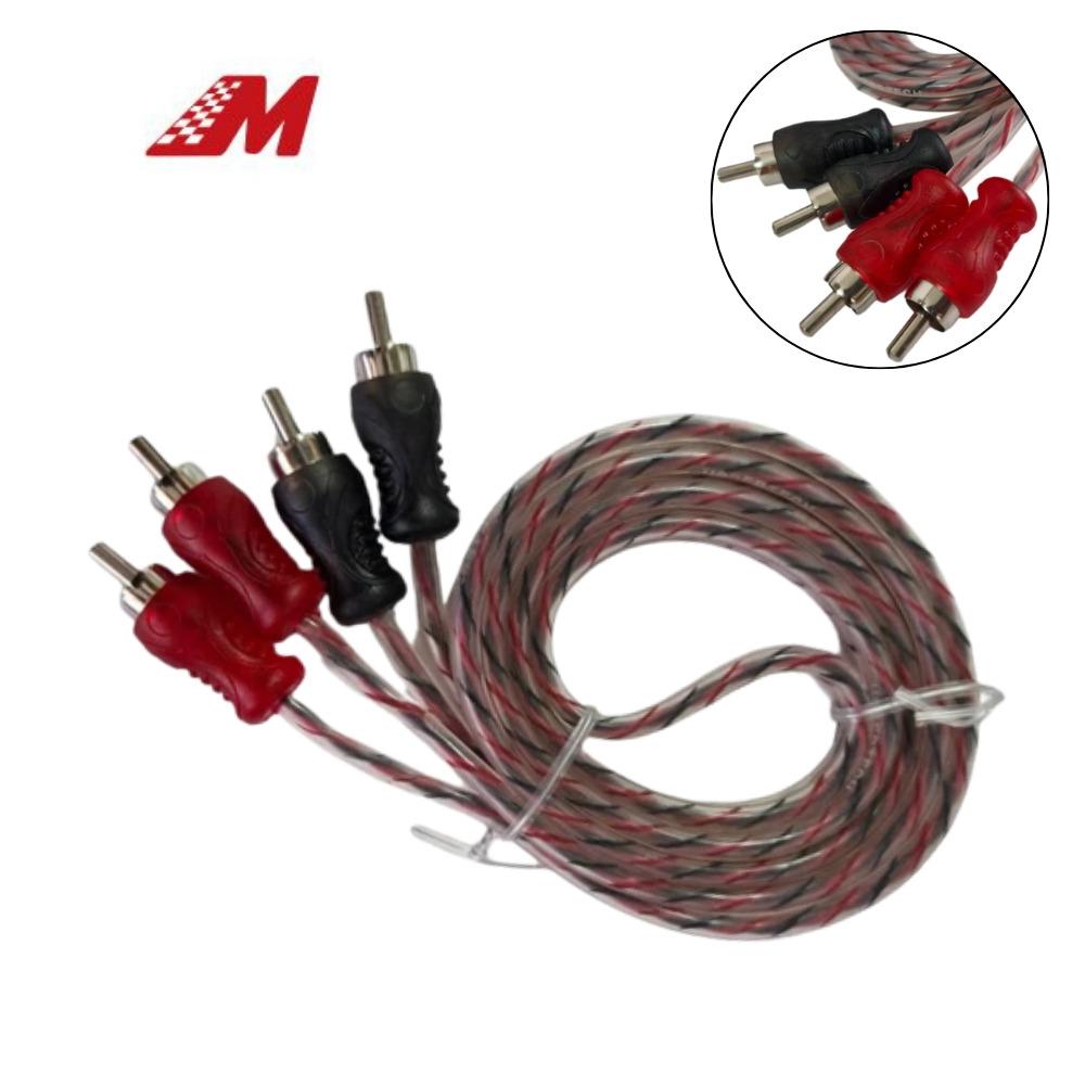 CABO RCA 1M 4MM INJETADO