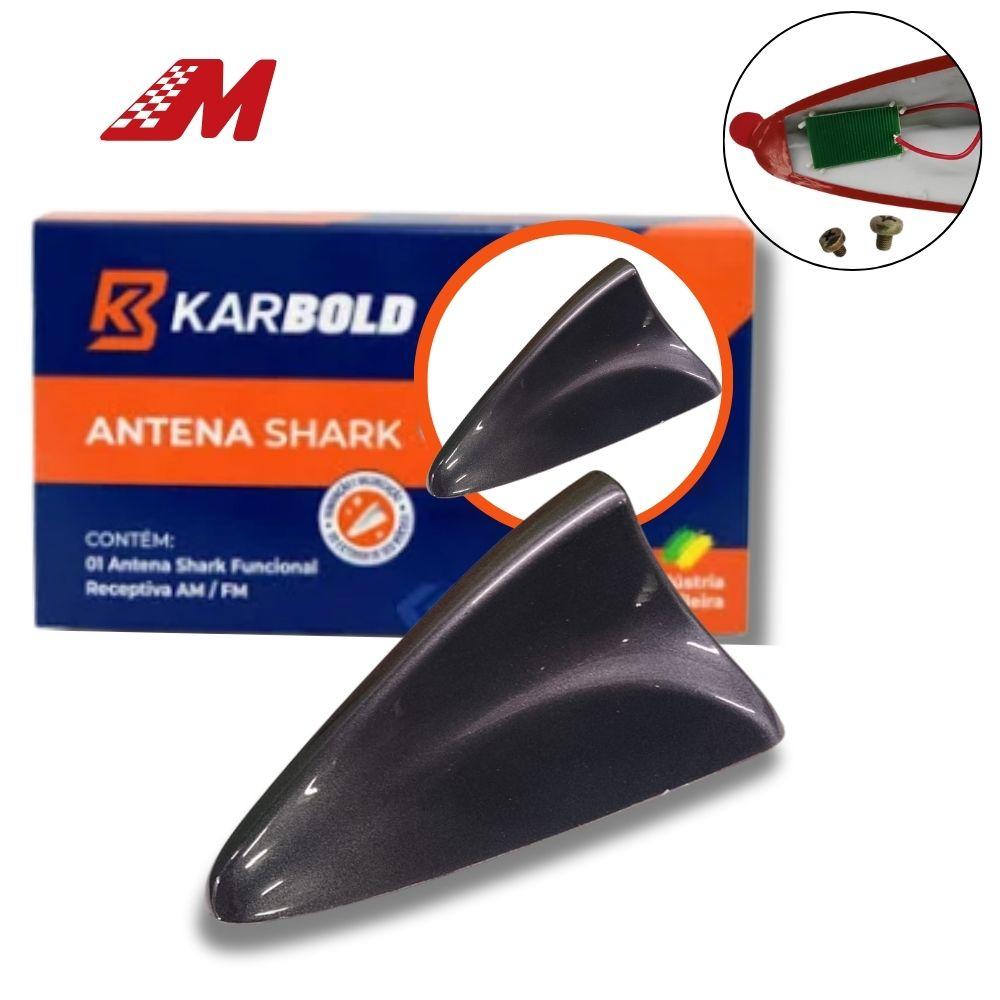 ANTENA TUBARAO SHARK CINZA BARIUM UNIV