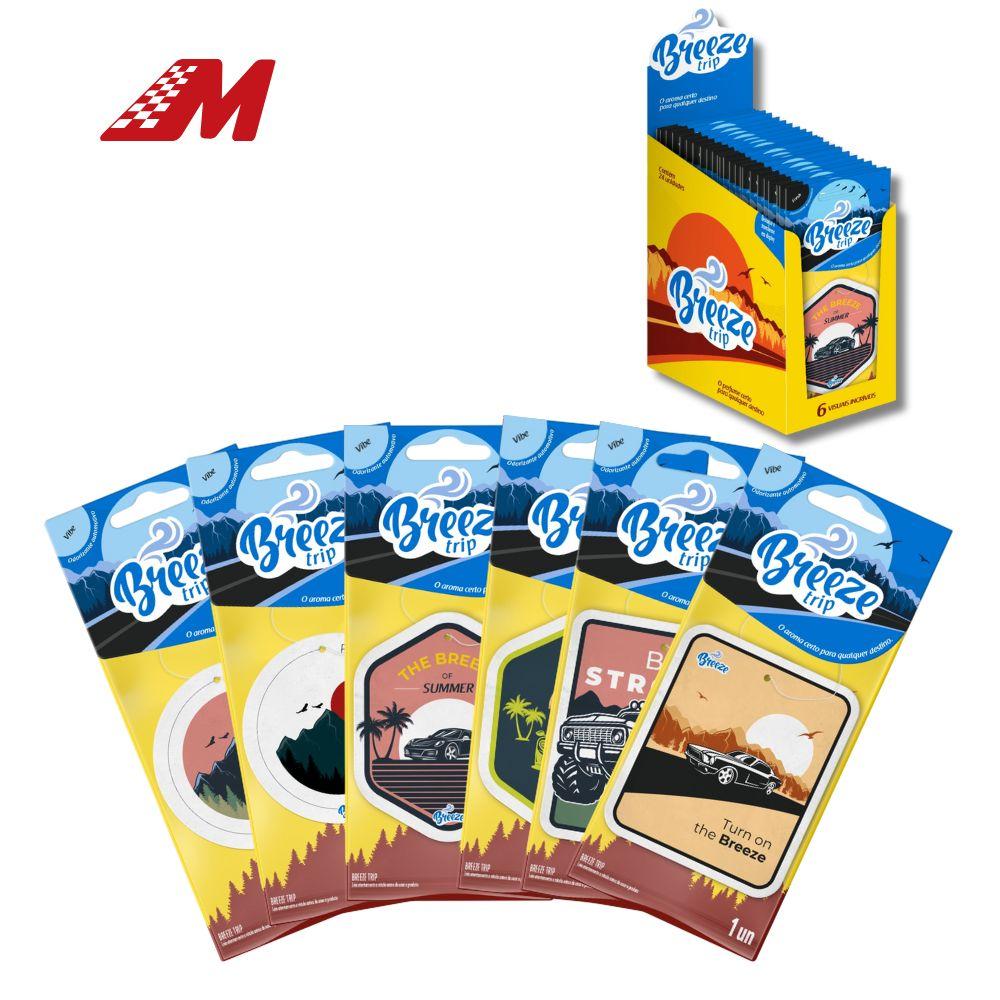 AROMATIZANTE BREEZE CARD TRIP VIBE (24 UN)