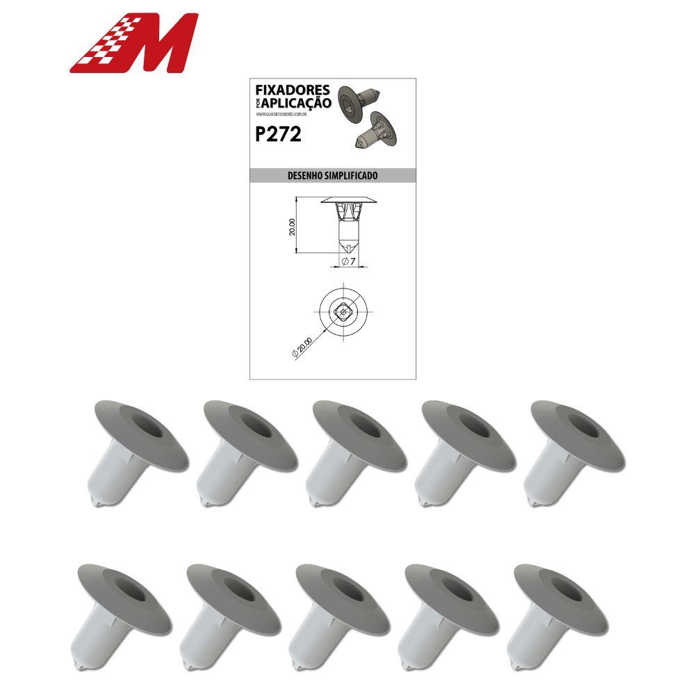 BUCHA FORRO PORTA BRAVA/DUCATO/TEMPRA (10 UN)