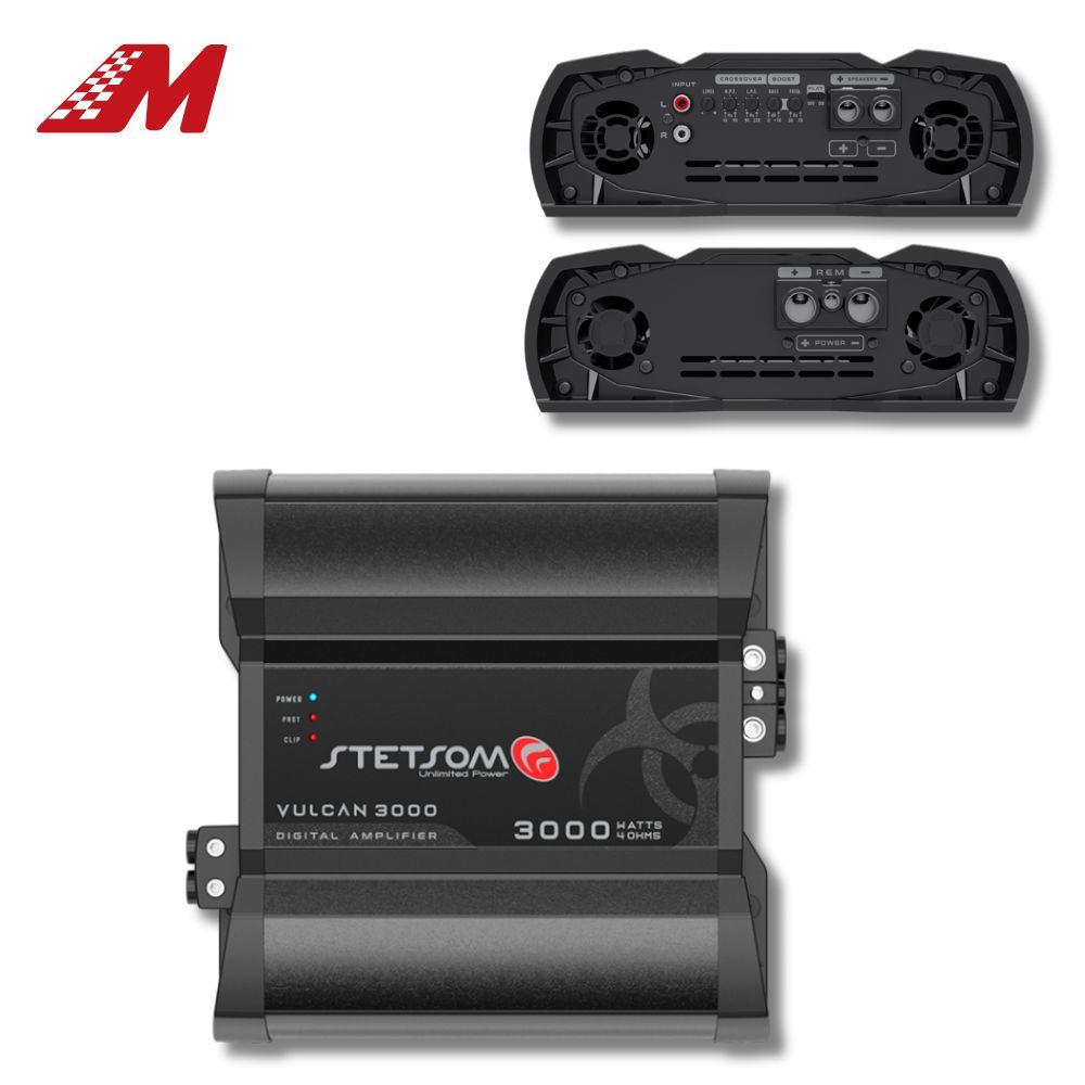 AMPLIF 1 CANAL 3000W RMS 4 OHMS D (VULCAN3000_4)