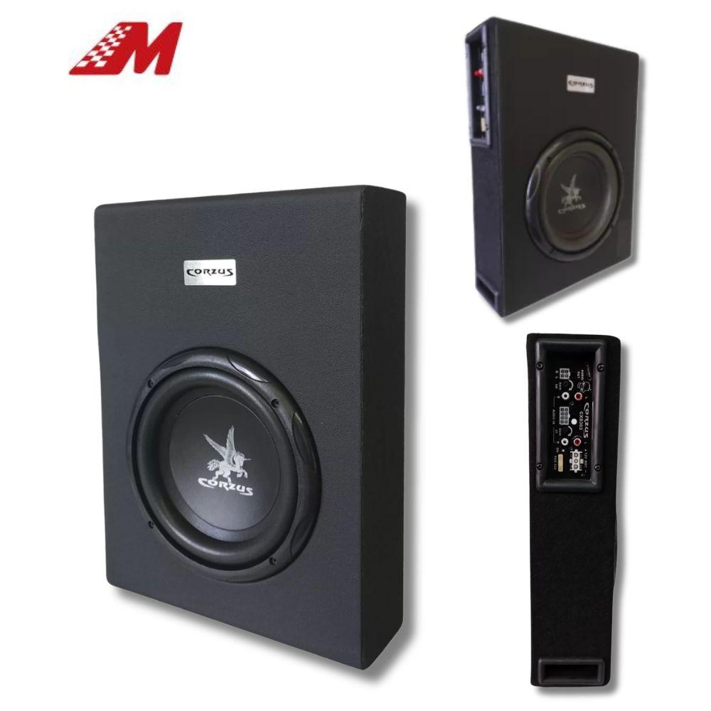 CAIXA AMPLIFICADA SLIM 8" 3 CANAIS 350W RMS 2OHMS