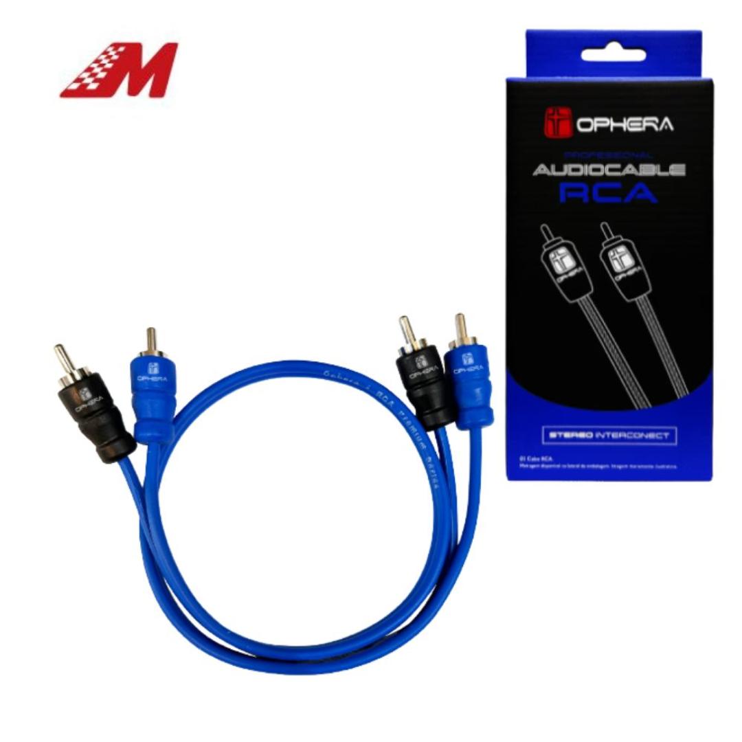 CABO RCA 0.5M PHANTOM 100% COBRE AZUL