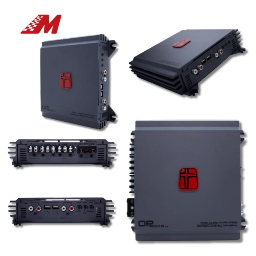 AMPLIF 5 CANAIS 800W RMS 4X125WRMS 1X300WRMS 2 OHM