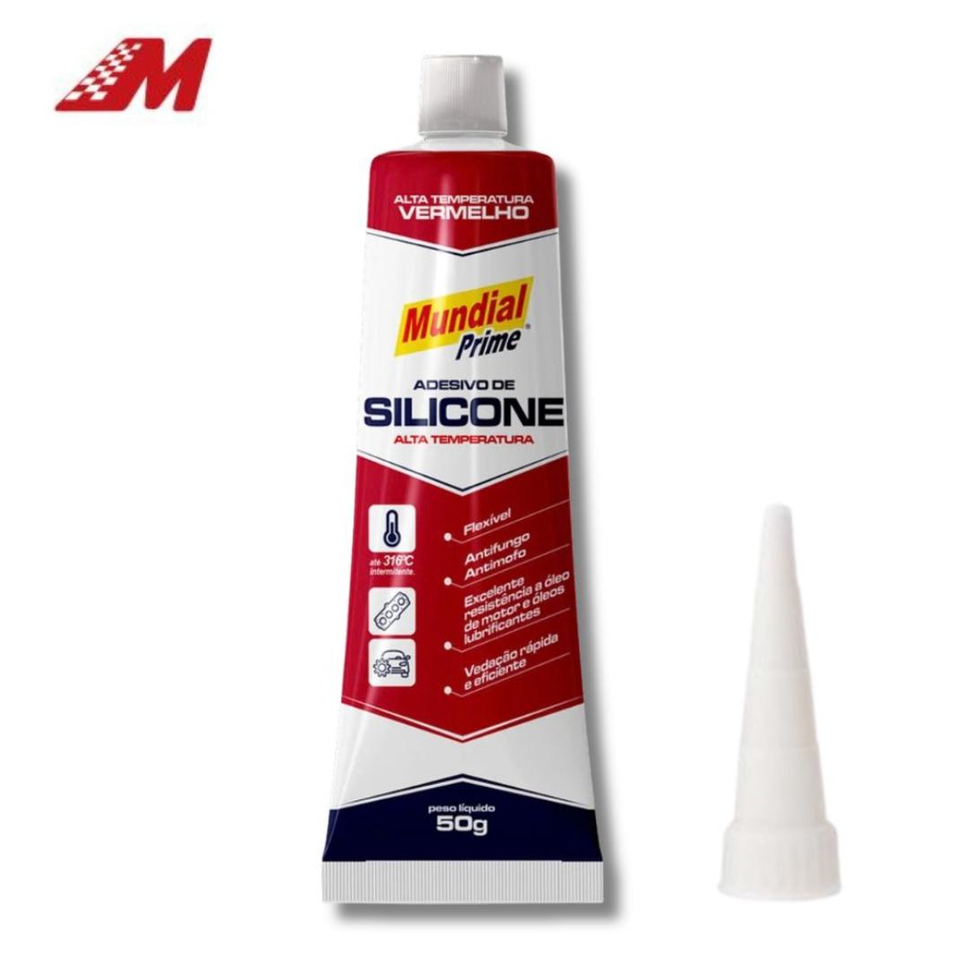 ADESIVO SILICONE ALTA TEMPERATURA ACETICO VM 50G