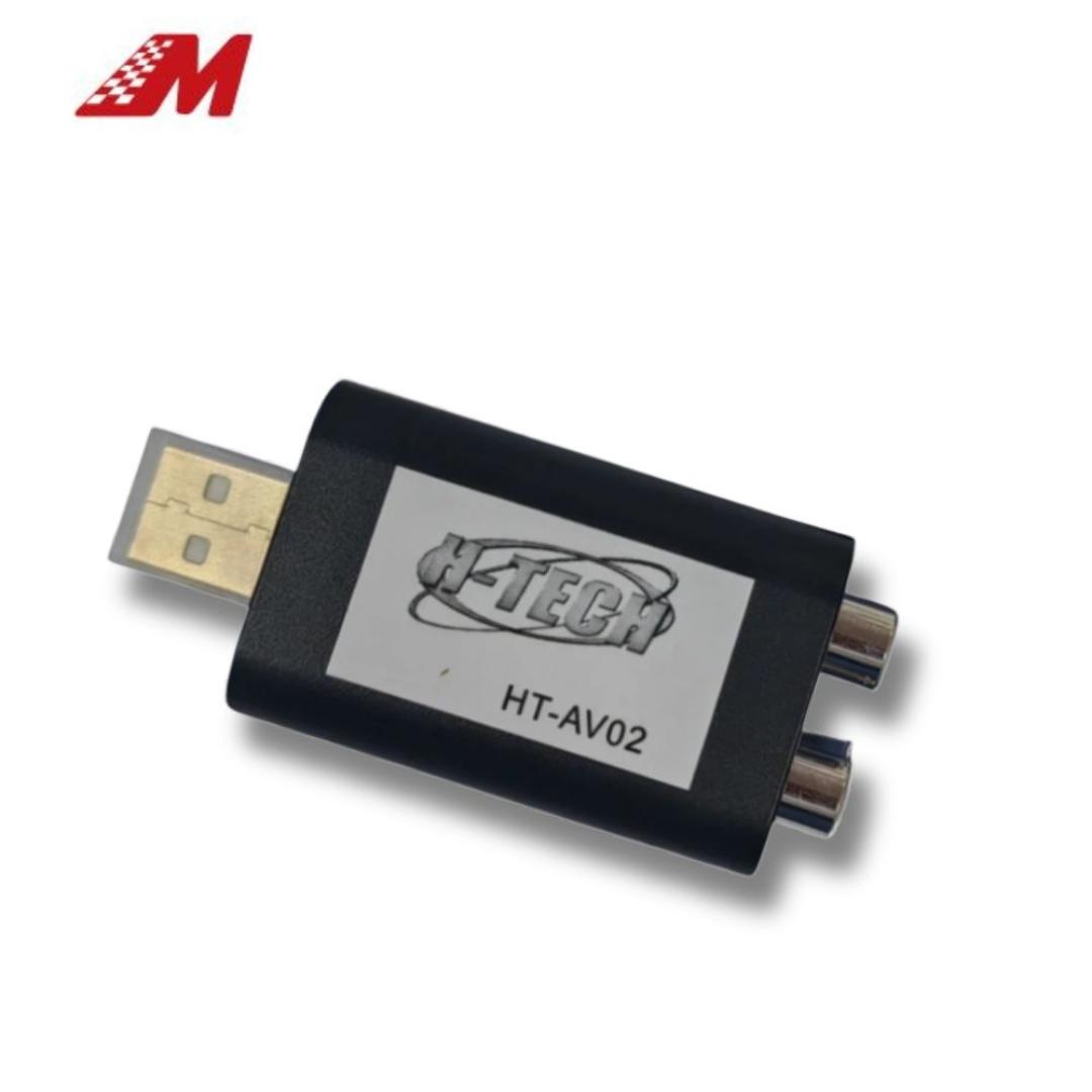 INTERFACE USB P/ RCA/AV 2 SAIDAS