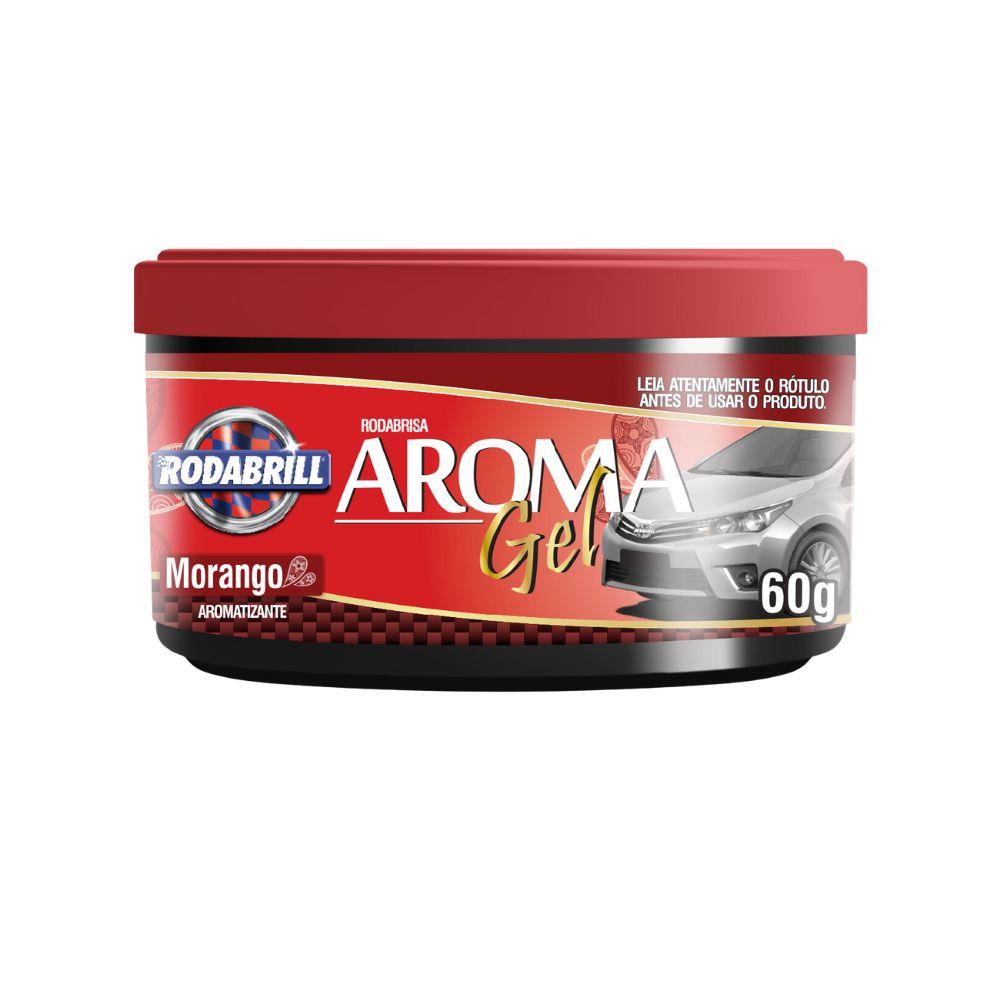AROMATIZANTE GEL MORANGO 60G