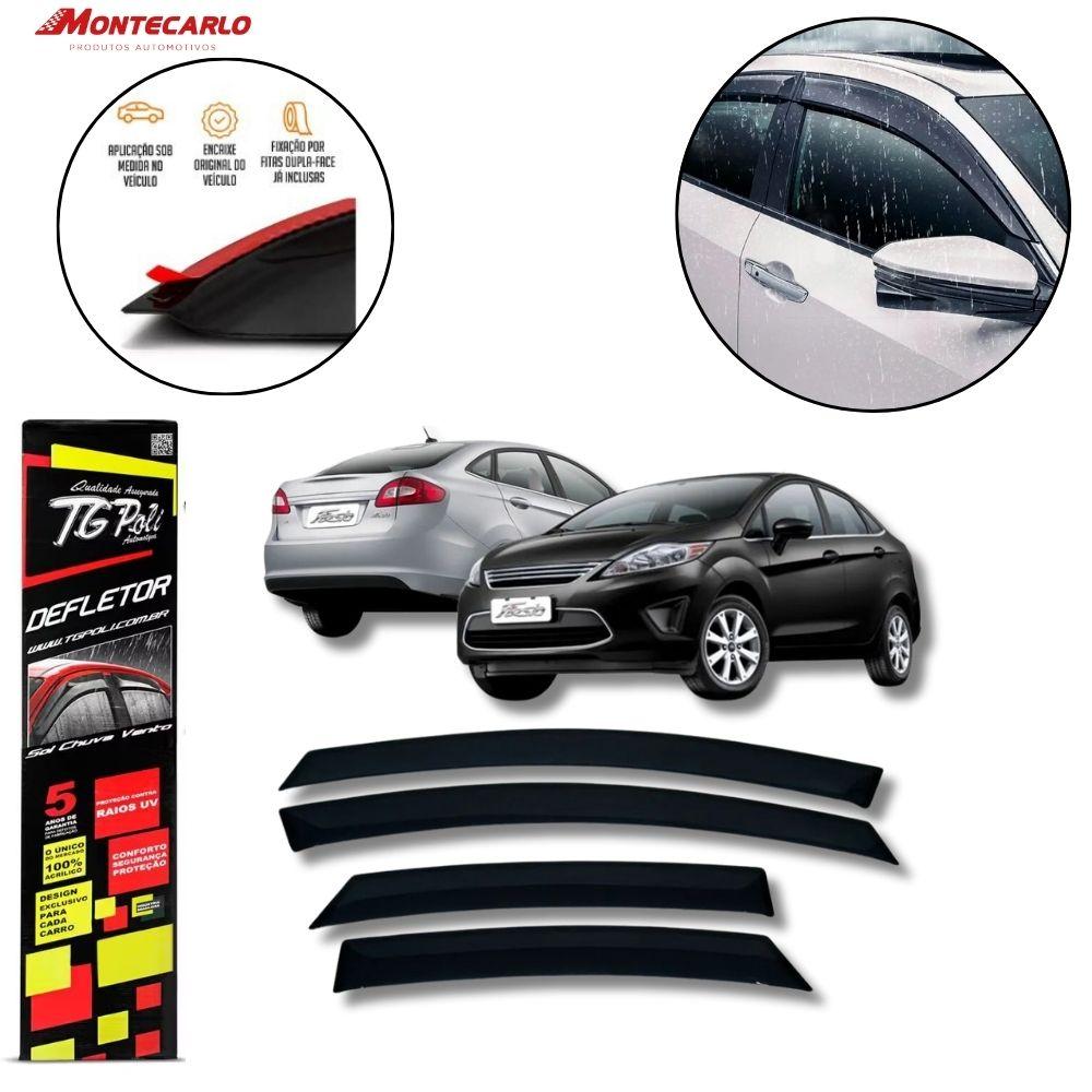 CALHA CHUVA FIESTA NEW SEDAN 11/18 4P INTEIRICA