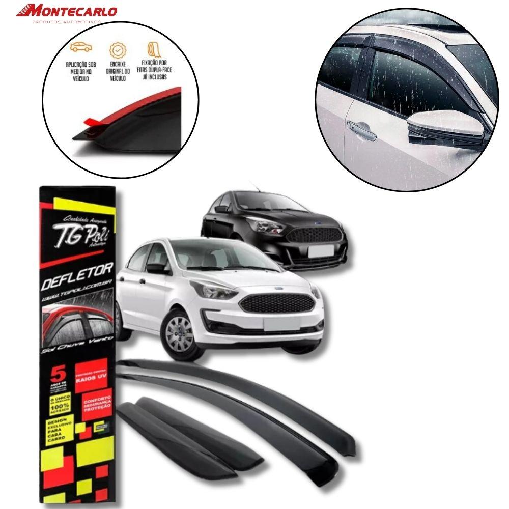 CALHA CHUVA KA HATCH/SEDAN 14/21 4P INTEIRICA