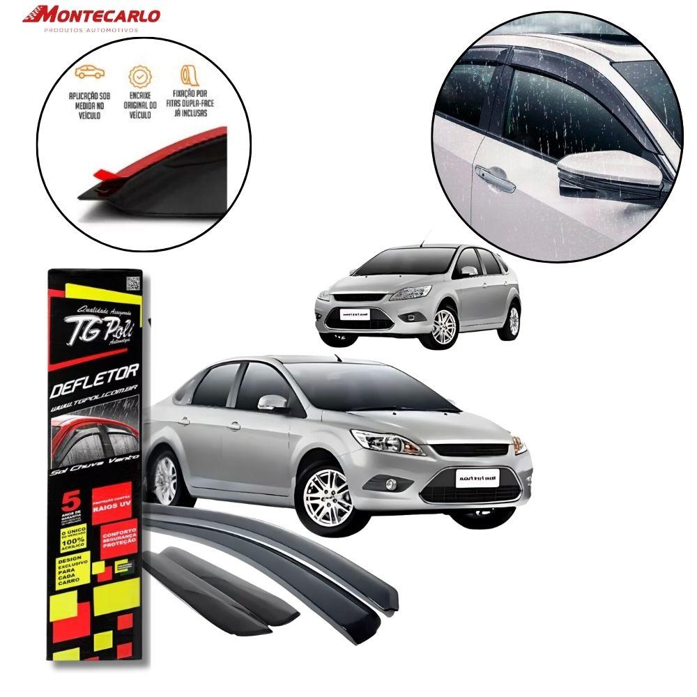 CALHA CHUVA FOCUS HATCH/SEDAN 10/13 4P