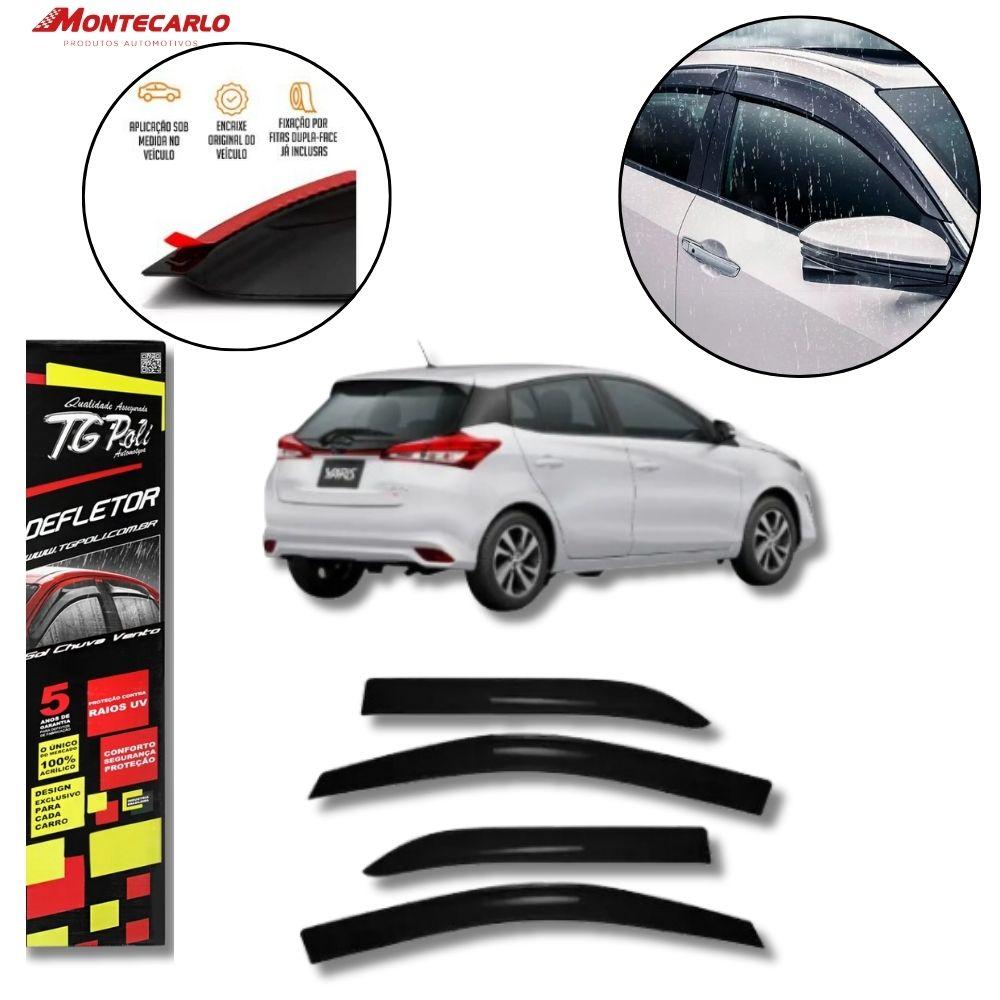 CALHA CHUVA YARIS HATCH 18/24 4P INTEIRICA