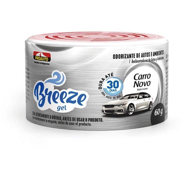 AROMATIZANTE GEL BREEZE CARRO NOVO 60G