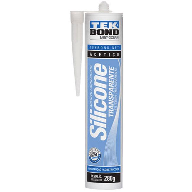 ADESIVO SILICONE MULTIUSO ACETICO INCOLOR 280G