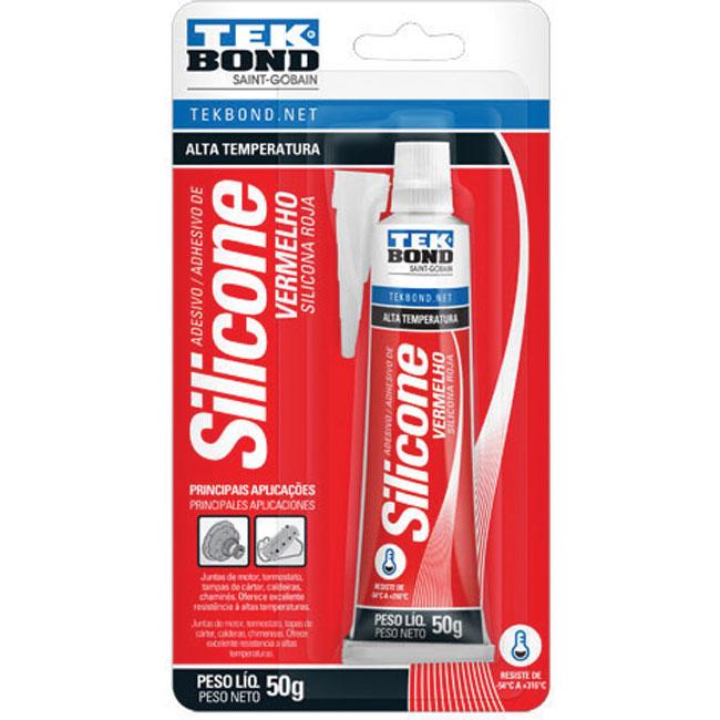ADESIVO SILICONE ALTA TEMPERATURA ACETICO VM 50G