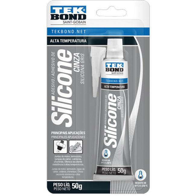 ADESIVO SILICONE ALTA TEMPERATURA ACETICO CZ 50G