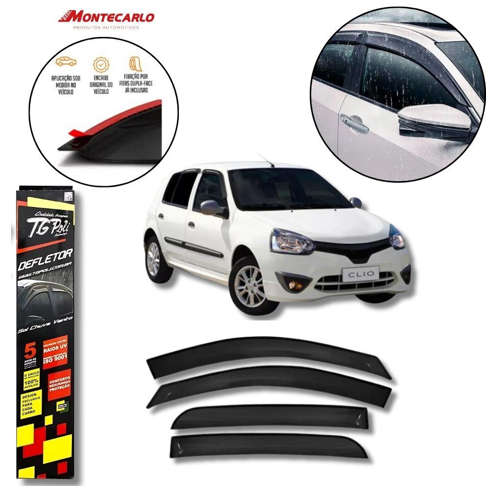 CALHA CHUVA CLIO 00/16 HATCH/SEDAN 4P