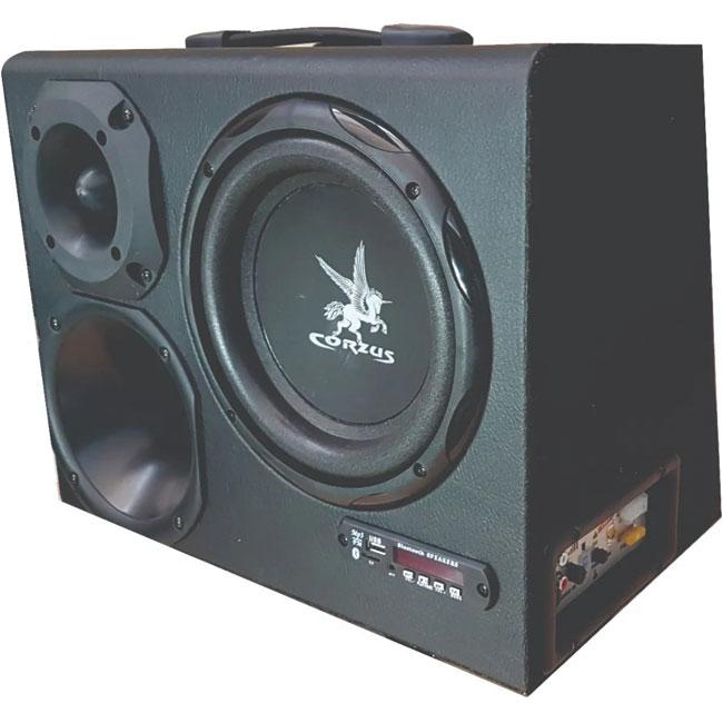 CAIXA AMPLIFICADA BLUETOOTH MINI TRIO 8" 300W RMS