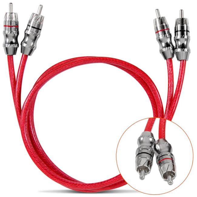 CABO RCA 1M VM TERMINAL PRATA BLINDADO