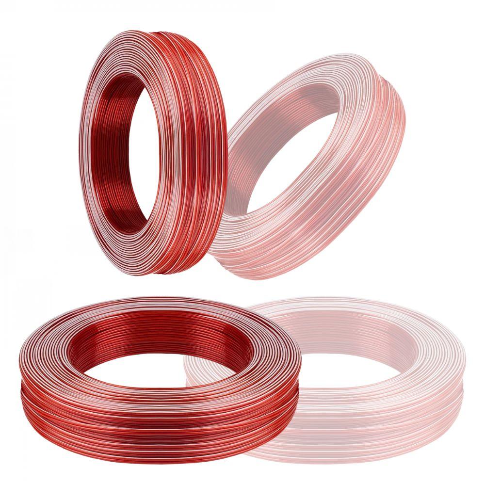 CABO PARALELO BICOLOR CRISTAL 2X18" 2X0,75MM 100M