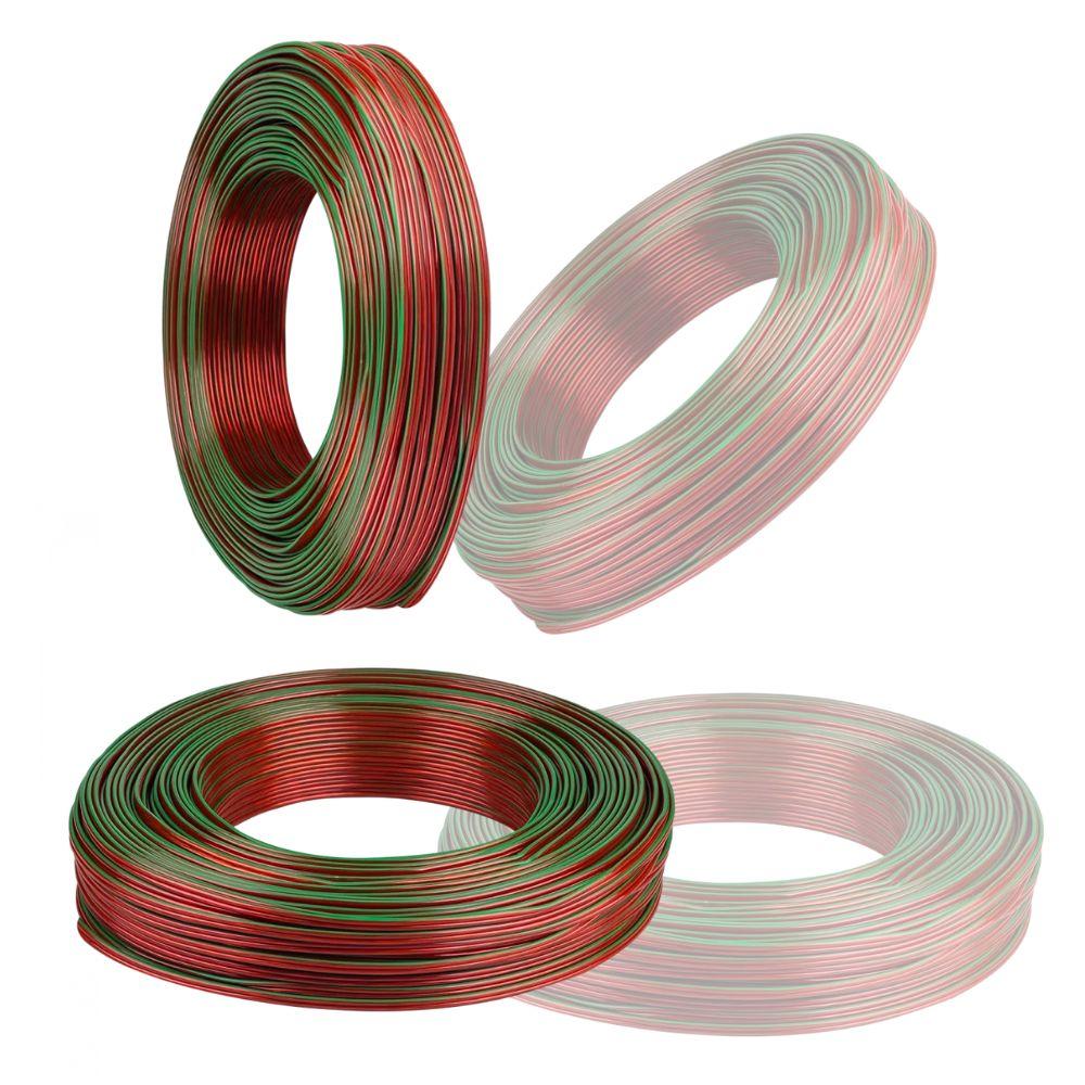 CABO PARALELO BICOLOR CRISTAL 2X16" 2X1,00MM 100M