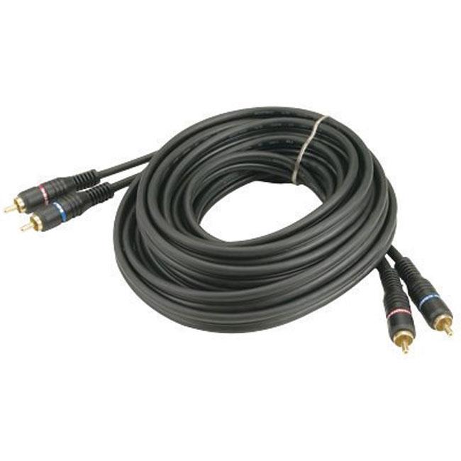 CABO RCA 5M 5MM PLUG R OURO