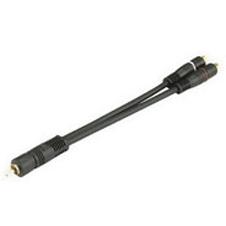 CABO RCA Y 1M/2F 5MM OURO PR
