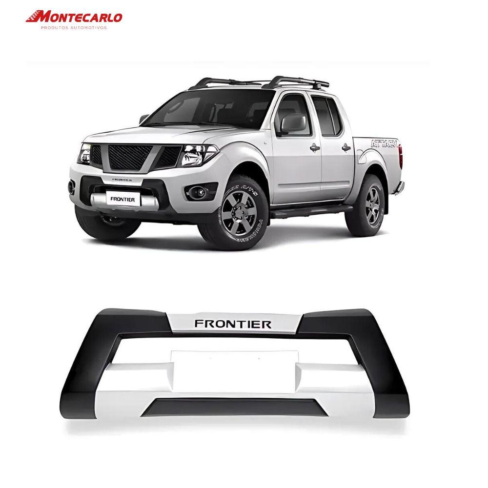 BUMPER FRONTIER 13/16 (PRETO C/PRATA-ALUMINIUM)
