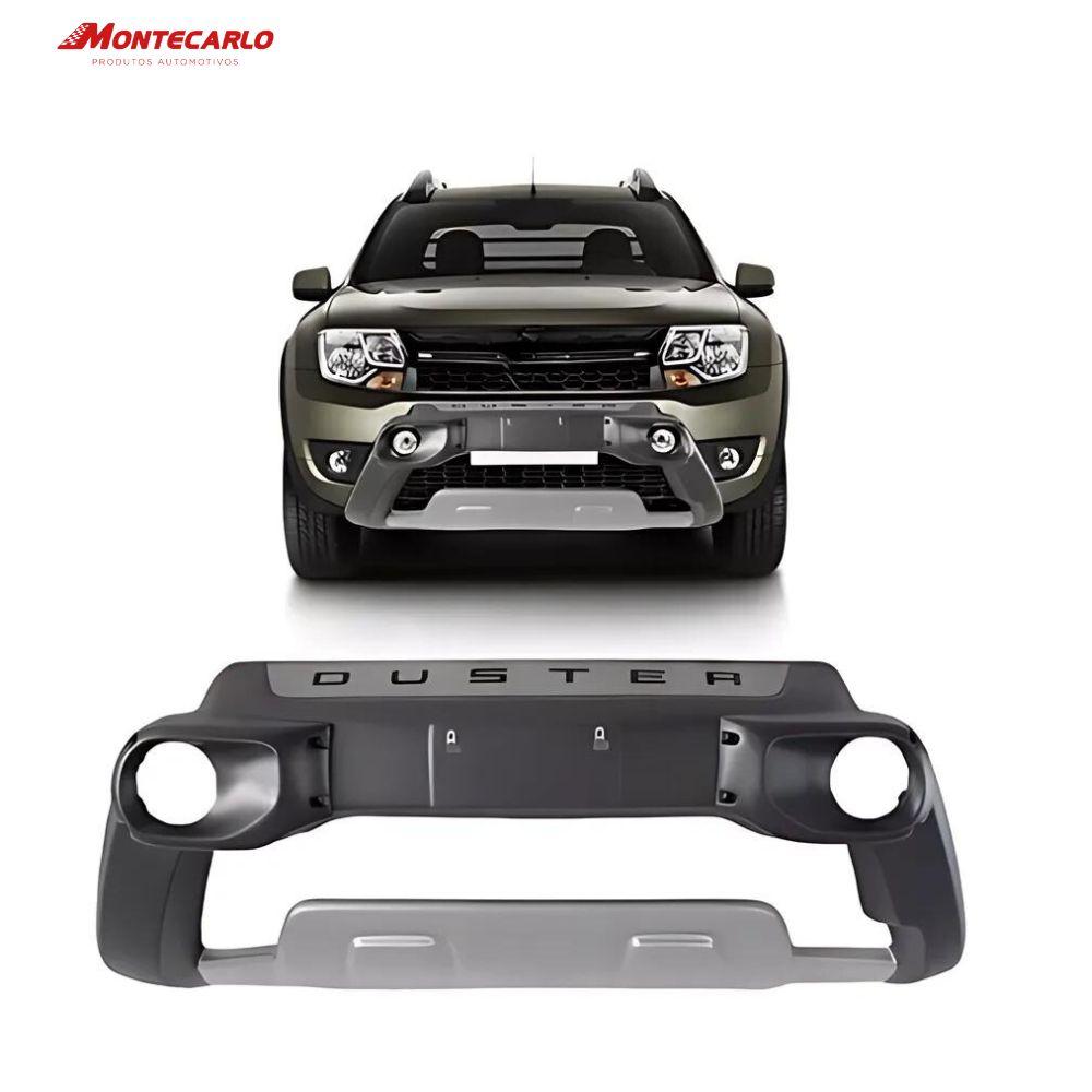 BUMPER DUSTER/OROCH 15/22 PR/PT C/RASG P/FAROL AUX