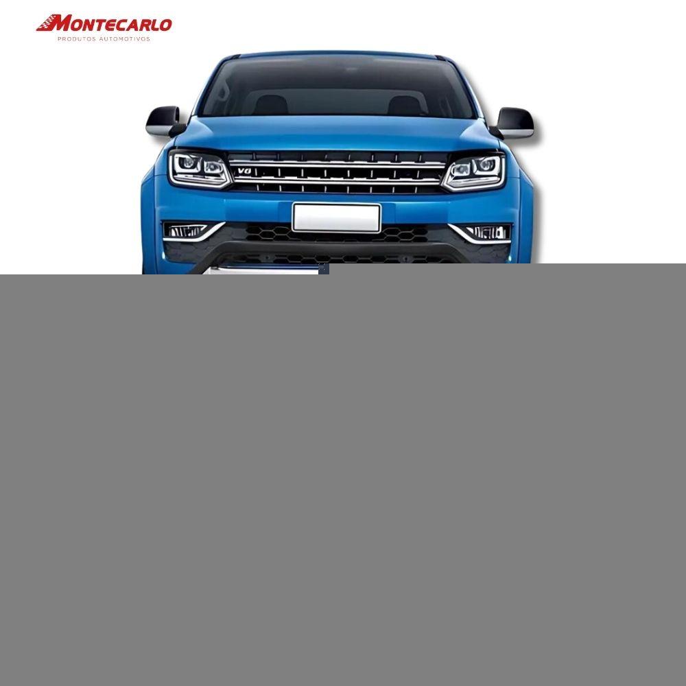 BUMPER AMAROK 17/24 (PRETO C/PRATA-ALUMINIUM)