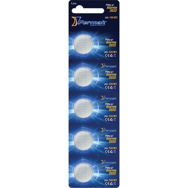 BATERIA CR2032 3V LITHIUM (5 UN)