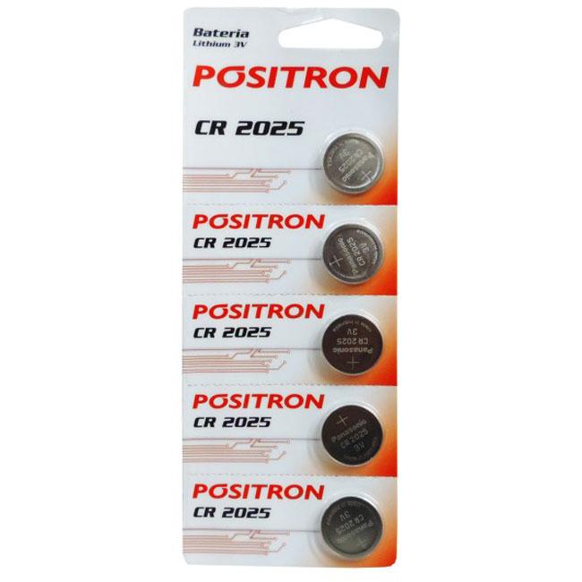 BATERIA CR2025 3V LITHIUM (5 UN)