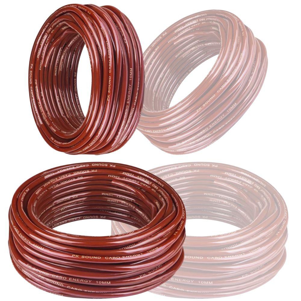 CABO FLEXIVEL 08 10,00MM² VM 25M PK SOUND