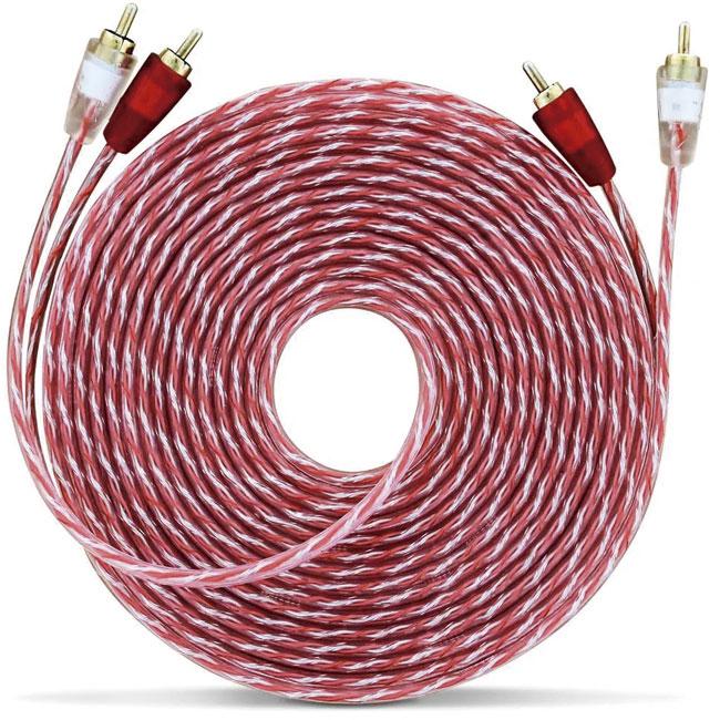 CABO RCA 5M VM DUPLO CRISTAL BRONZE