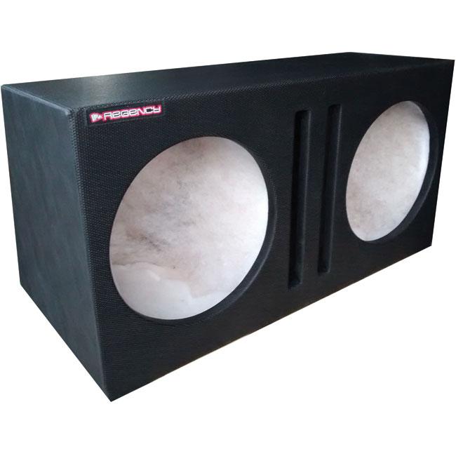 CAIXA ACUSTICA BOX 2-12" 80L DUTO RETO CURVIN PR