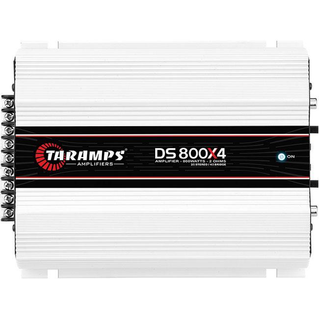AMPLIF 4 CANAIS 800W RMS 2 OHMS (DS 800X4-2 OHMS)